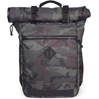 Abscent Roll-Top Backpack (Black Forest)