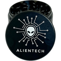 AlienTech 4 Piece Nano-Ceramic Coated Grinder - Black