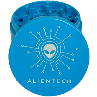 AlienTech 4 Piece Nano-Ceramic Coated Grinder - Blue