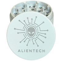 AlienTech 4 Piece Nano-Ceramic Coated Grinder - White