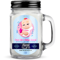 Beamer Smoke Killer Candle 12oz - Fresh Like a Baby's Behind