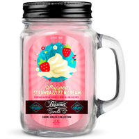 Beamer Smoke Killer Candle 12oz - Whipped Strawdazzlez N' Cream