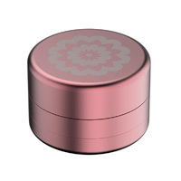 Flower Mill Next Gen Standard 3 Piece 2.0" Aluminium Series Mill/Grinder - Pink