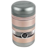 Kannastor GR8TR V2 Series 8-Piece Jar Body Grinder (SK2J) - Rose Gold/Silver