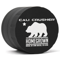 Cali Crusher Homegrown 4 Piece Quick Lock Grinder by - 1.85" Black