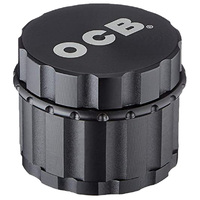 OCB 50mm 4-Piece 50mm Pollinator Grinder - Black