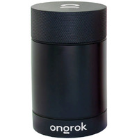 Ongrok Aluminum Metal Storage Jar - Black