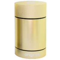 Ongrok Aluminum Metal Storage Jar - Gold