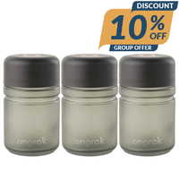 Ongrok Glass Child Resistant Storage Jar 80ml 3 Value Pack